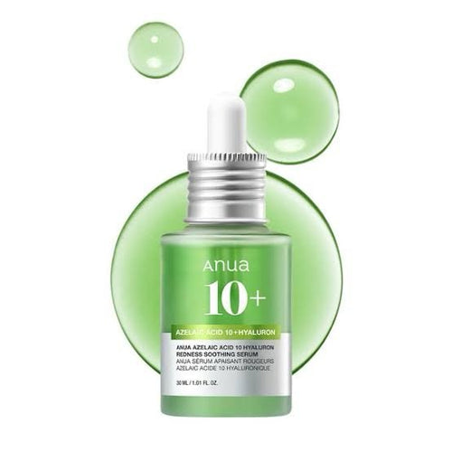 Anua Azelaic Acid 10 Hyaluron Redness Soothing Serum - 30ml | korea