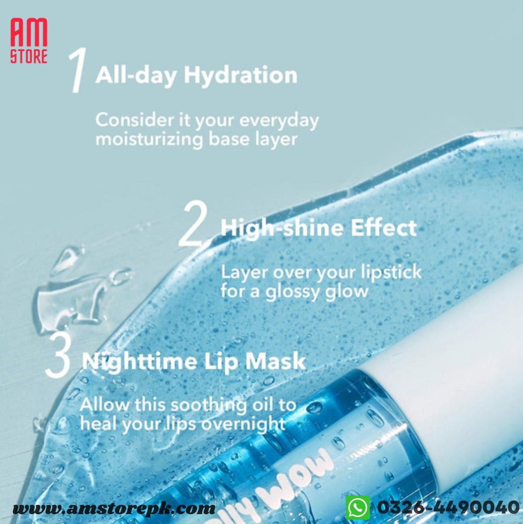 SHEGLAM Jelly Wow Hydrating Lip Oil-Mali-Blue Berry