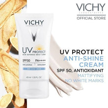 Load image into Gallery viewer, Vichy UV Protect SPF 50 Anti Shine Cream (Sunscreen)