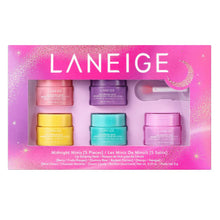 Load image into Gallery viewer, Laneige Midnight Minis Lip Sleeping Mask Set 5 pieces