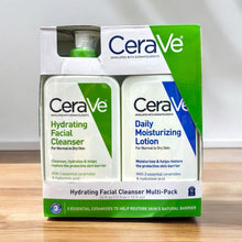 Load image into Gallery viewer, CeraVe Daily Moisturizing Lotion &amp; Hydrating Cleanser Multi pack 236ml