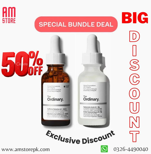 Ordinary Hyaluronic Acid + Caffeine Solution Bundle