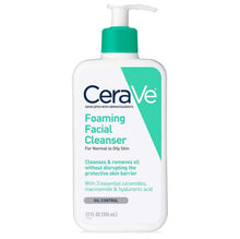 Load image into Gallery viewer, Cerave Foaming Facial Cleanser 355Ml