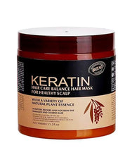 Load image into Gallery viewer, Keratin Hair Care Balance Hair Mask &amp; Treatment for Healthy Scalp 1000 ml