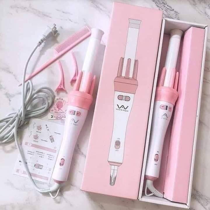 Automatic Hair Curler Spin 360° Rotating Hair Styling Roller Auto Wavy Iron 30s Instant Ceramic Heat Wand