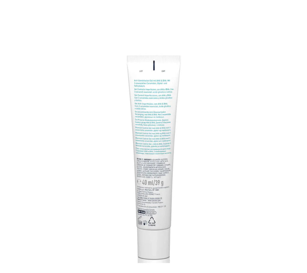 CeraVe Blemish Control Gel Moisturiser with 2% Salicylic Acid &amp; Niacinamide for Blemish-Prone Skin 40ml