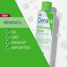 Load image into Gallery viewer, CERAVE HYDRATING TONER NORMAL TO DRY SKIN (200ML)