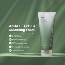 Load image into Gallery viewer, ANUA HEARTLEAF SUCCINIC PORE DEEP CLEANSING FOAM KOREA150ml