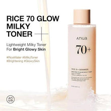 Load image into Gallery viewer, ANUA Rice 70 Glow Milky Toner (250ml)