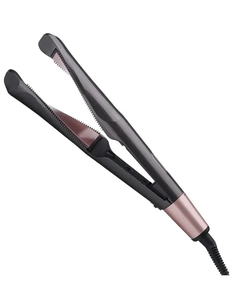 Unique Twisted Plate 2 in 1 Hair Curling
