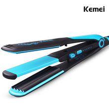 Load image into Gallery viewer, Kemei Km-2209 Professional Hair Straightener &amp; Curler 2 In 1