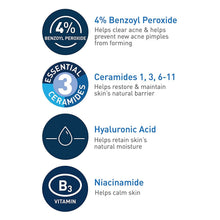 Load image into Gallery viewer, CeraVe Acne Foaming Cream Cleanser – 150ml