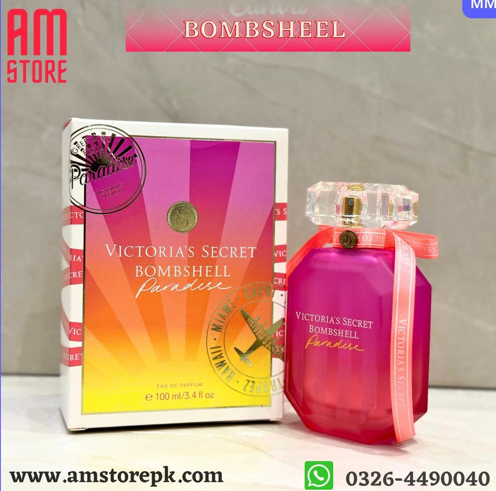VICTORIA'S SECRET BOMBSHELL  PARADISE Perfume 100ML.