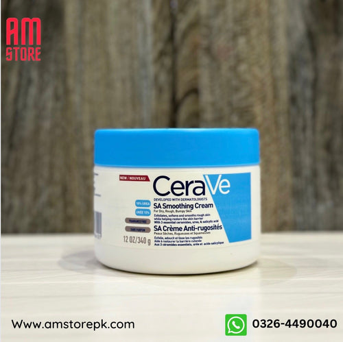 CeraVe SA Smoothing Salicylic Acid Cream 340mg