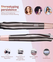 Load image into Gallery viewer, Unique Twisted Plate 2 in 1 Hair Curling