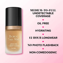 Load image into Gallery viewer, Too Faced Born This Way Undetectable Flawless Coverage Foundation