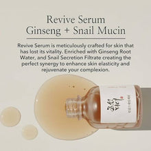 Load image into Gallery viewer, Beauty Of Joseon Revive Serum Ginseng + Snail Mucin Korea