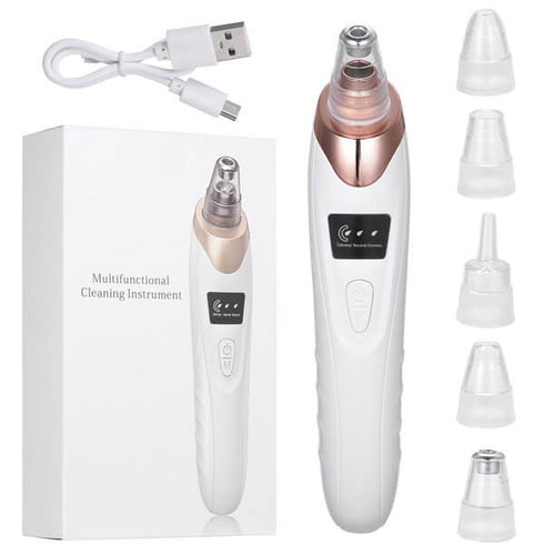 5 in 1 Electric Blackhead Remover Vacuum suction Face Pore Cleanser Facial beauty