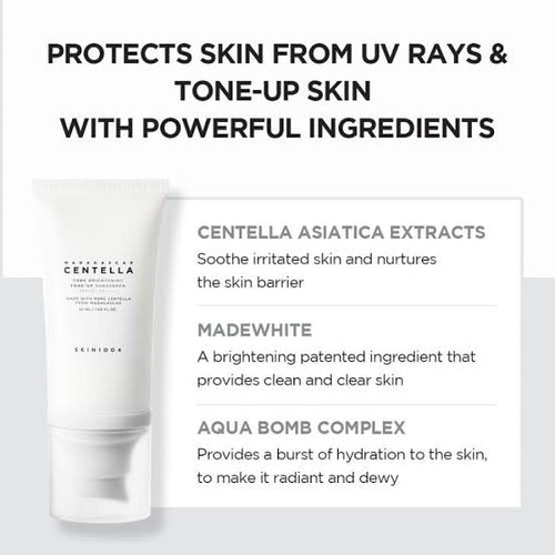 Centella SKIN1004 Madagascar Tone Brightening Tone-Up Sunscreen Korea