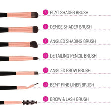 Load image into Gallery viewer, BH Signature Rose Gold 13 Piece Brush Set with Holder