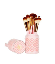 Load image into Gallery viewer, BH Cosmetics - Pink Perfection 10 Piece Brush Set with a box