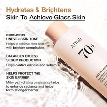 Load image into Gallery viewer, ANUA Rice 70 Glow Milky Toner (250ml)