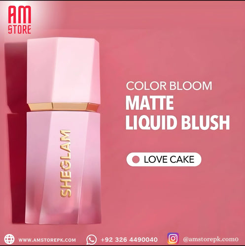 SHEGLAM COLOR BLOOM LIQUID BLUSH (LOVE CAKE )