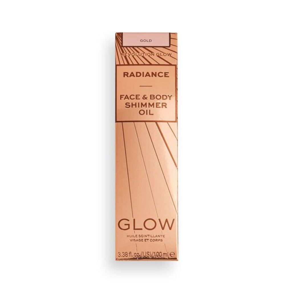 REVOLUTION  Glow Radiance Face & Body Shimmer Oil - 100ml