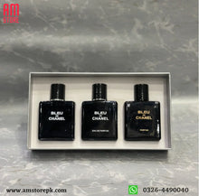 Load image into Gallery viewer, BLEU DE CHANEL PARIS Perfume Set 3 Pcs