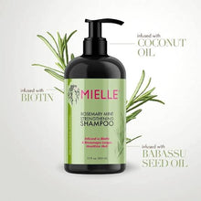 Load image into Gallery viewer, Mielle Rosemary Mint Strengthening Shampoo