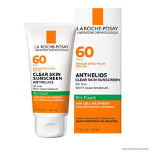 Load image into Gallery viewer, La Roche Posay Anthelios Clear Skin oil Free Dry Touch Sunscreen Spf 60 50ml