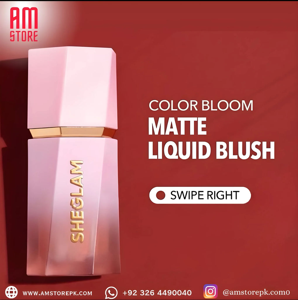 SHEGLAM COLOR BLOOM LIQUID BLUSH  (SWIPE RIGHT)
