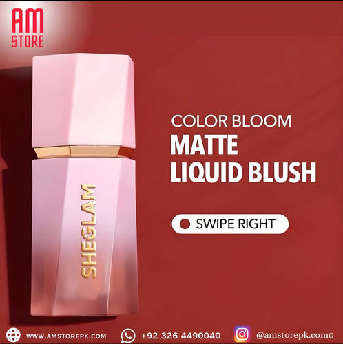 SHEGLAM COLOR BLOOM LIQUID BLUSH  (SWIPE RIGHT)